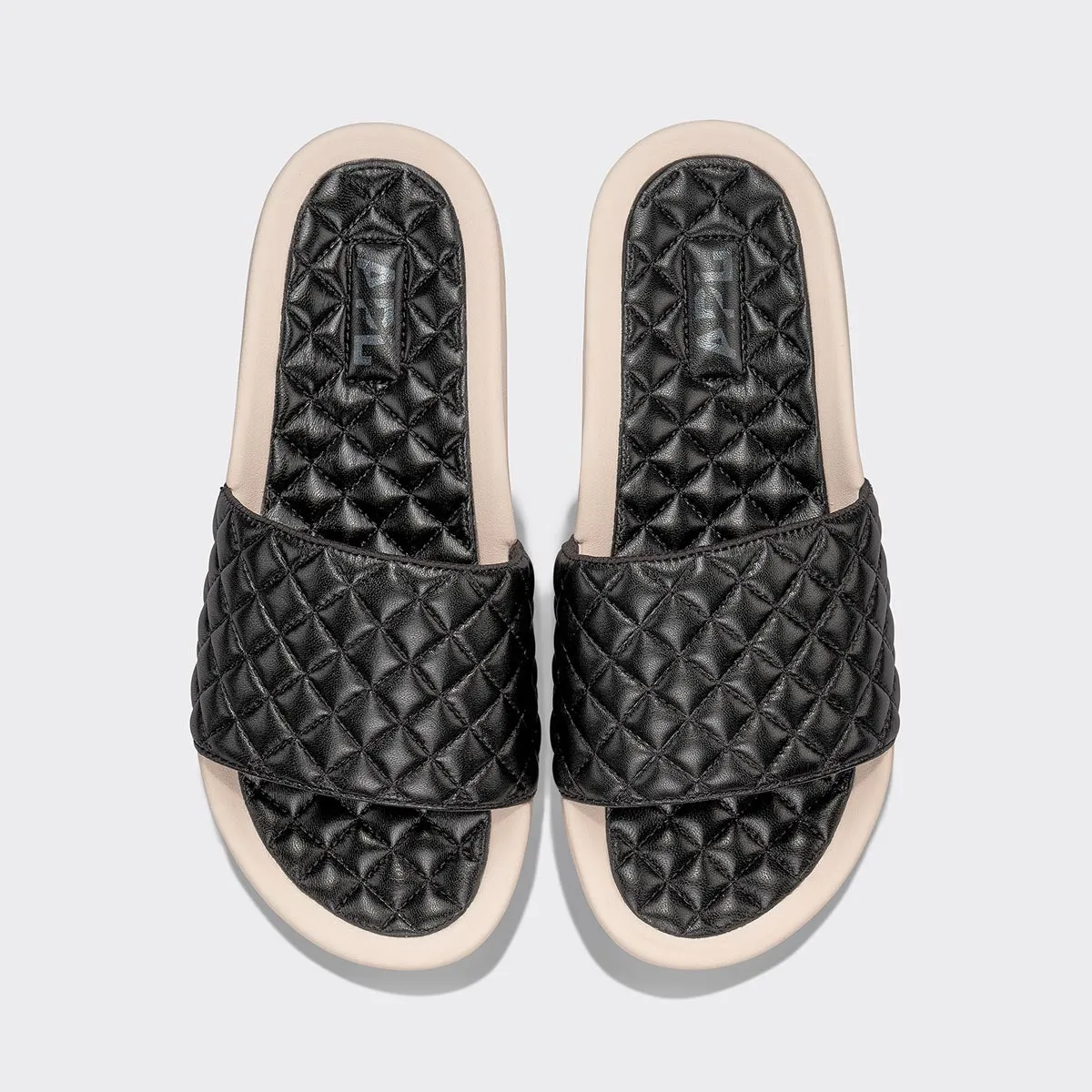 / Creme Slide Unbeatable range Black Women's Lusso Handpicked deal
