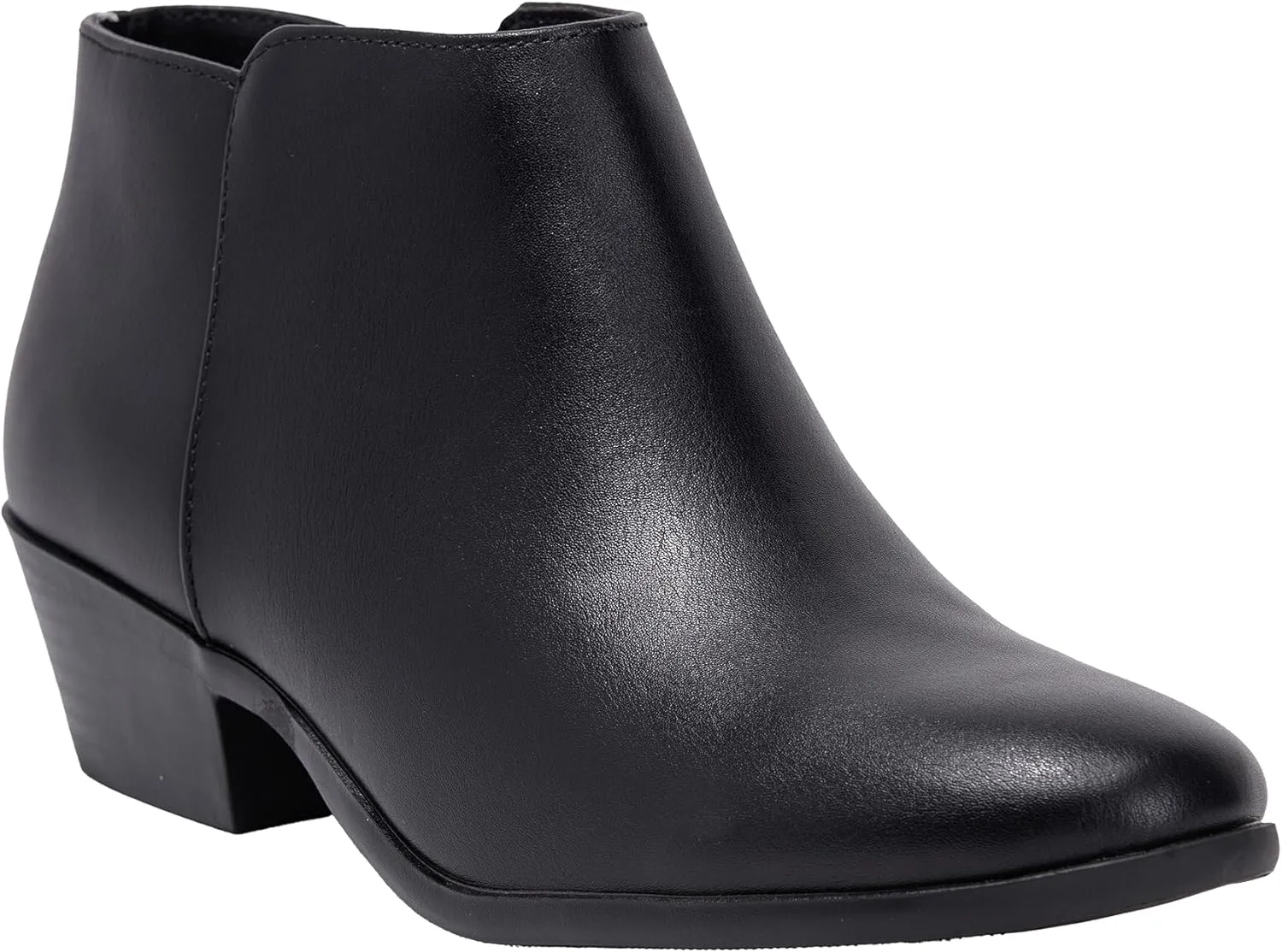 ~ TIFF ~ Women's Ankle Bootie Boot Low 1.5" Heel Side Zipper