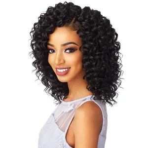3 PACKS/LOT Sensationnel Synthetic Hair Crochet Braids Lulutress 2X Deep Twist 8" (4)