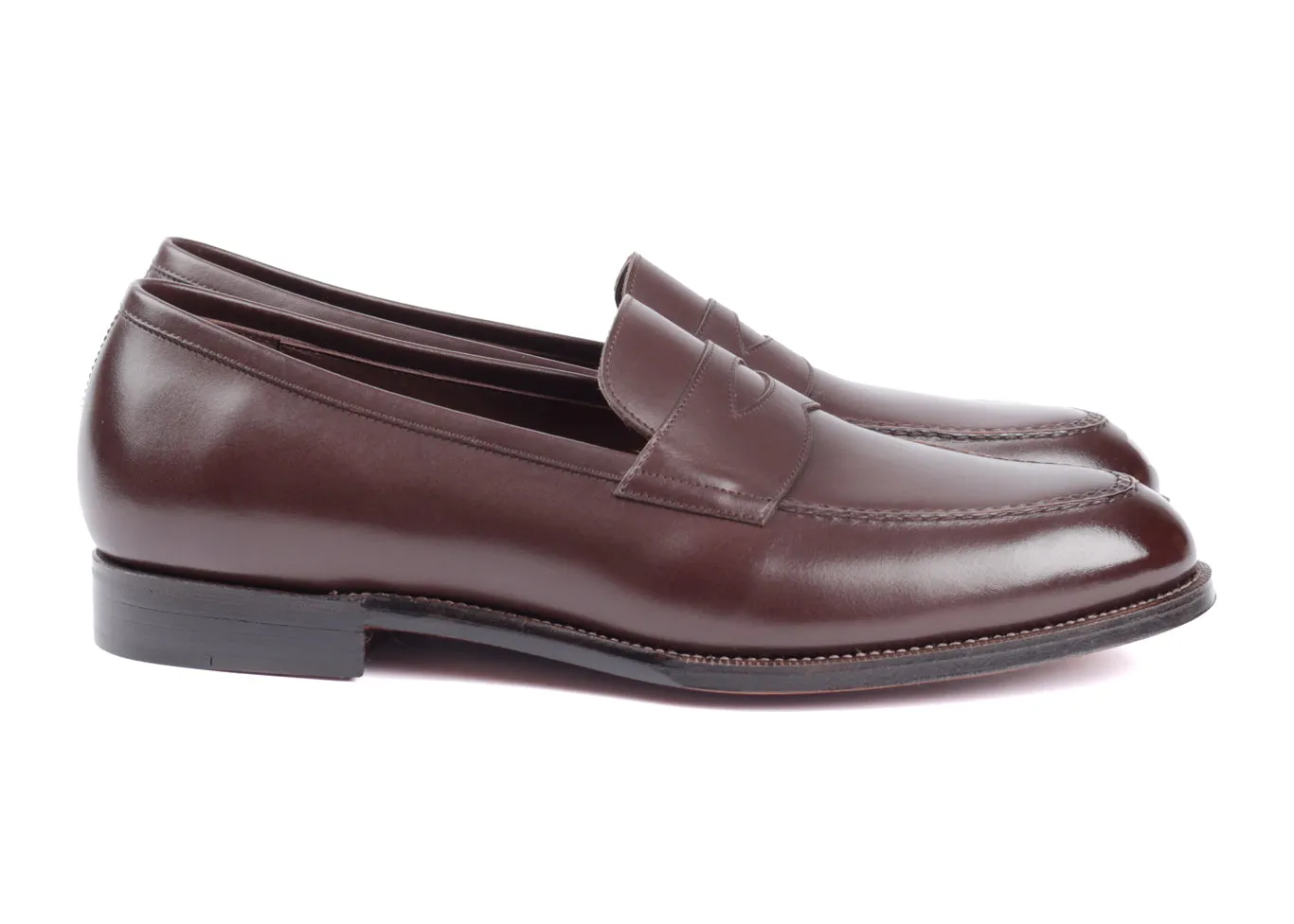 300 - Skinstitch Apron Loafer - Dark Brown