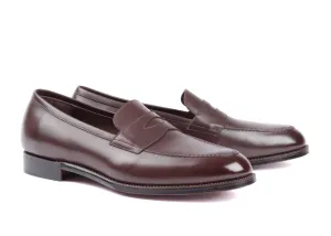 300 - Skinstitch Apron Loafer - Dark Brown