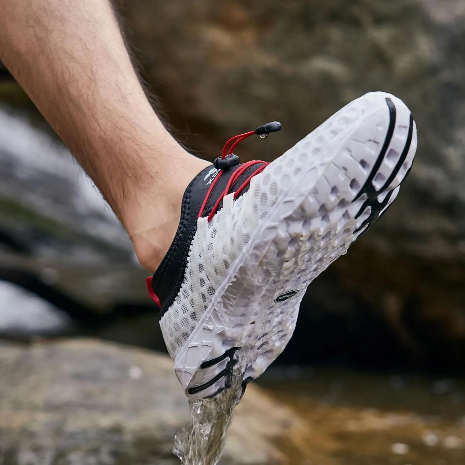 ALEADER Men's Quick Drying Aqua Water Shoes