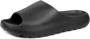 Alpine Swiss Edgar Mens Slides Sport Recovery Waterproof Lightweight Sandals for Men Comfortable Arch Support Pillow Cloud Slippers