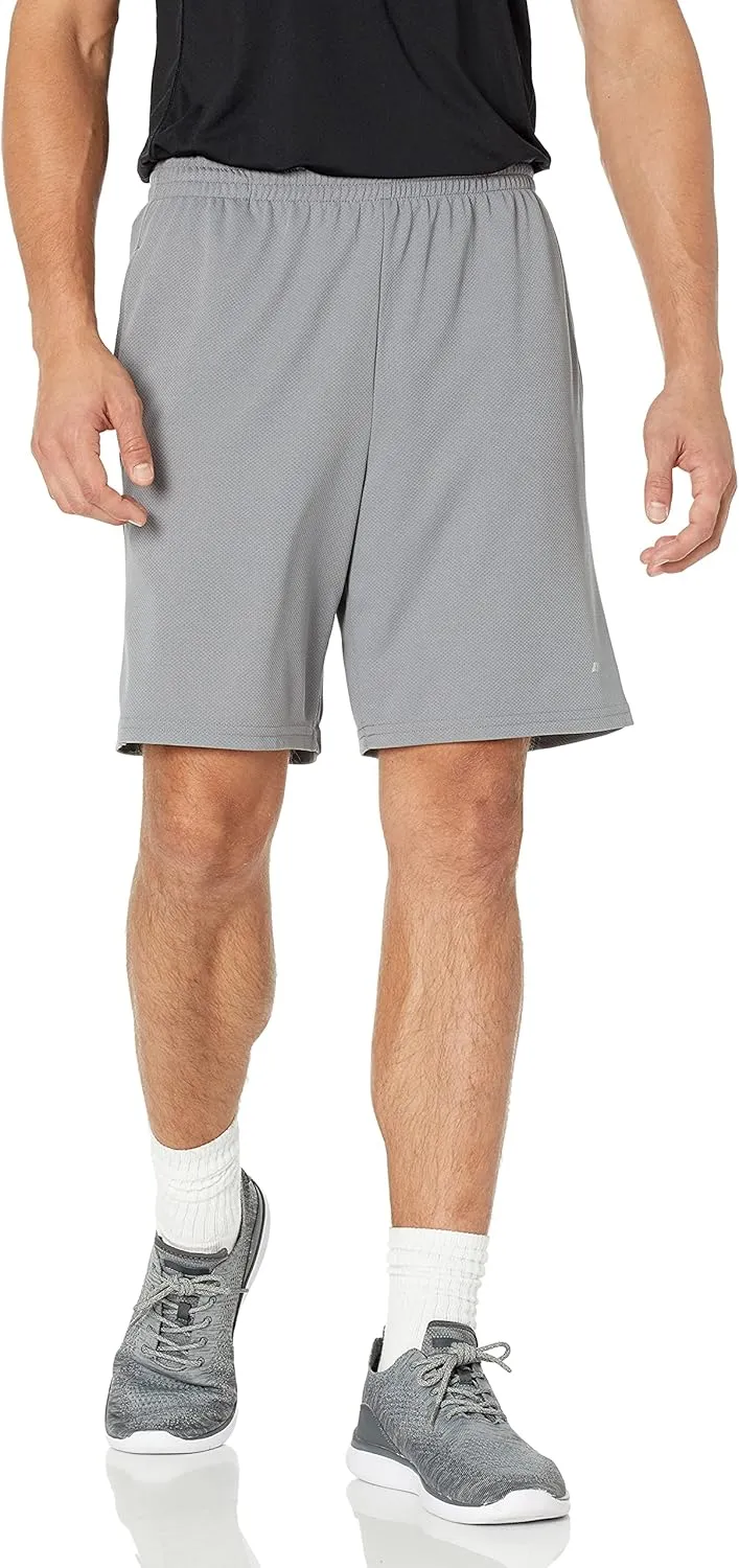 Amazon Essentials Men's Performance Tech Loose-Fit Shorts (Available in Big & Tall), Pack of 2