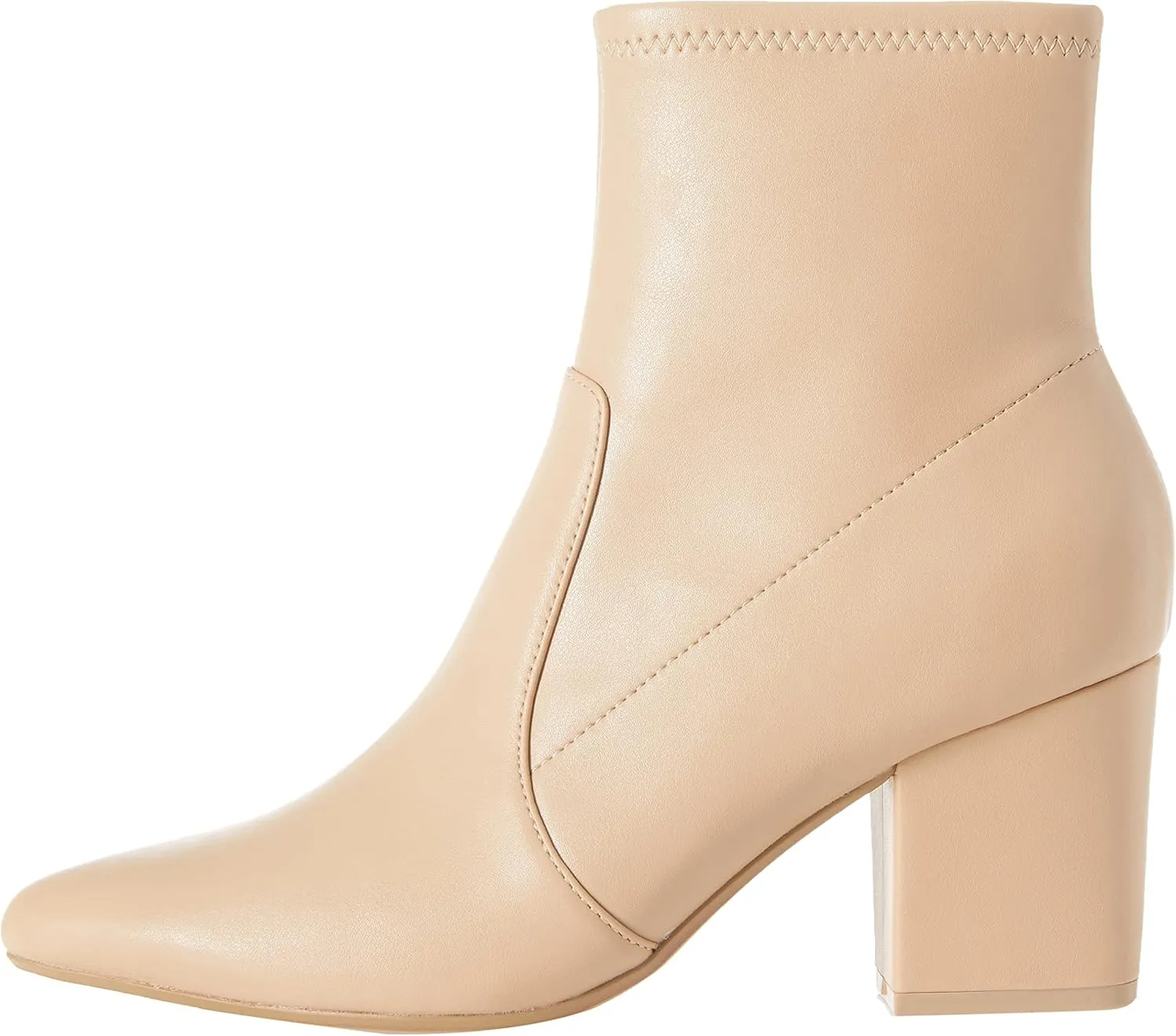 Amazon Essentials Women's Fitted Stretch Heel Boot