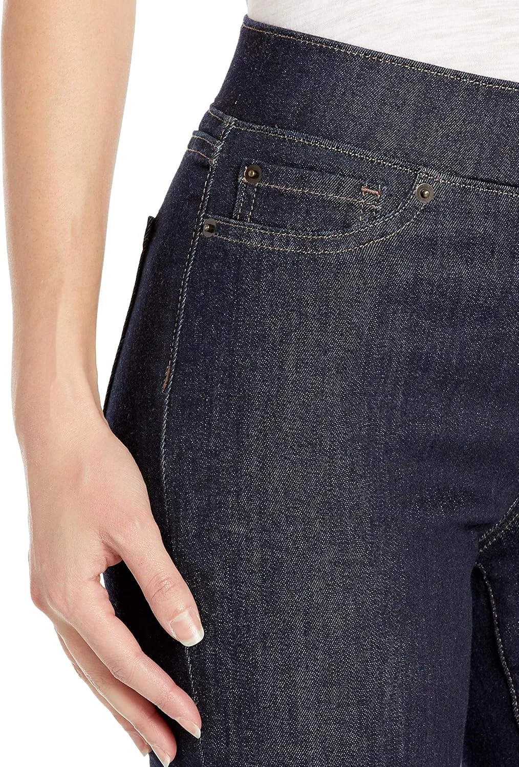 Amazon Essentials Women's Mid-Rise Stretch Pull-On Jegging (Available in Plus Size)