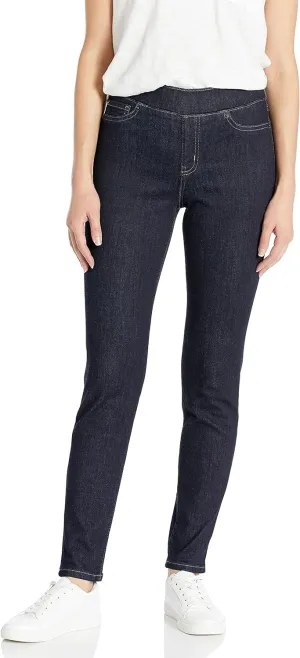 Amazon Essentials Women's Mid-Rise Stretch Pull-On Jegging (Available in Plus Size)
