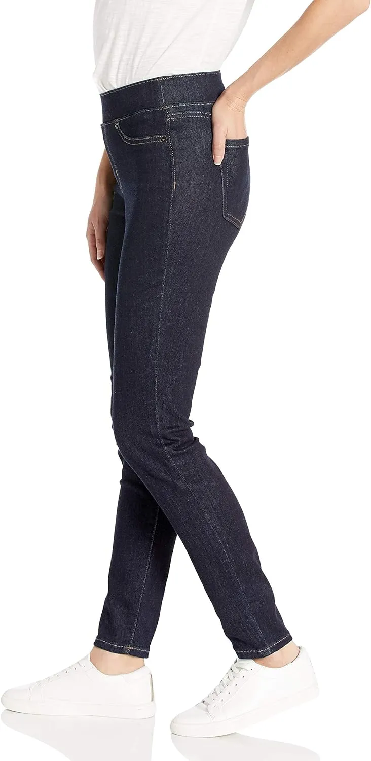 Amazon Essentials Women's Mid-Rise Stretch Pull-On Jegging (Available in Plus Size)