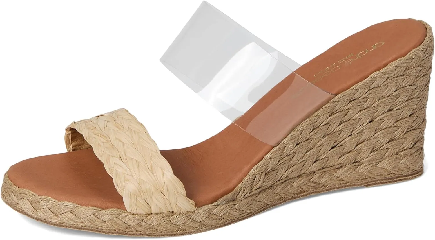 André Assous Women's Anfisa Raffia Wedge Sandal