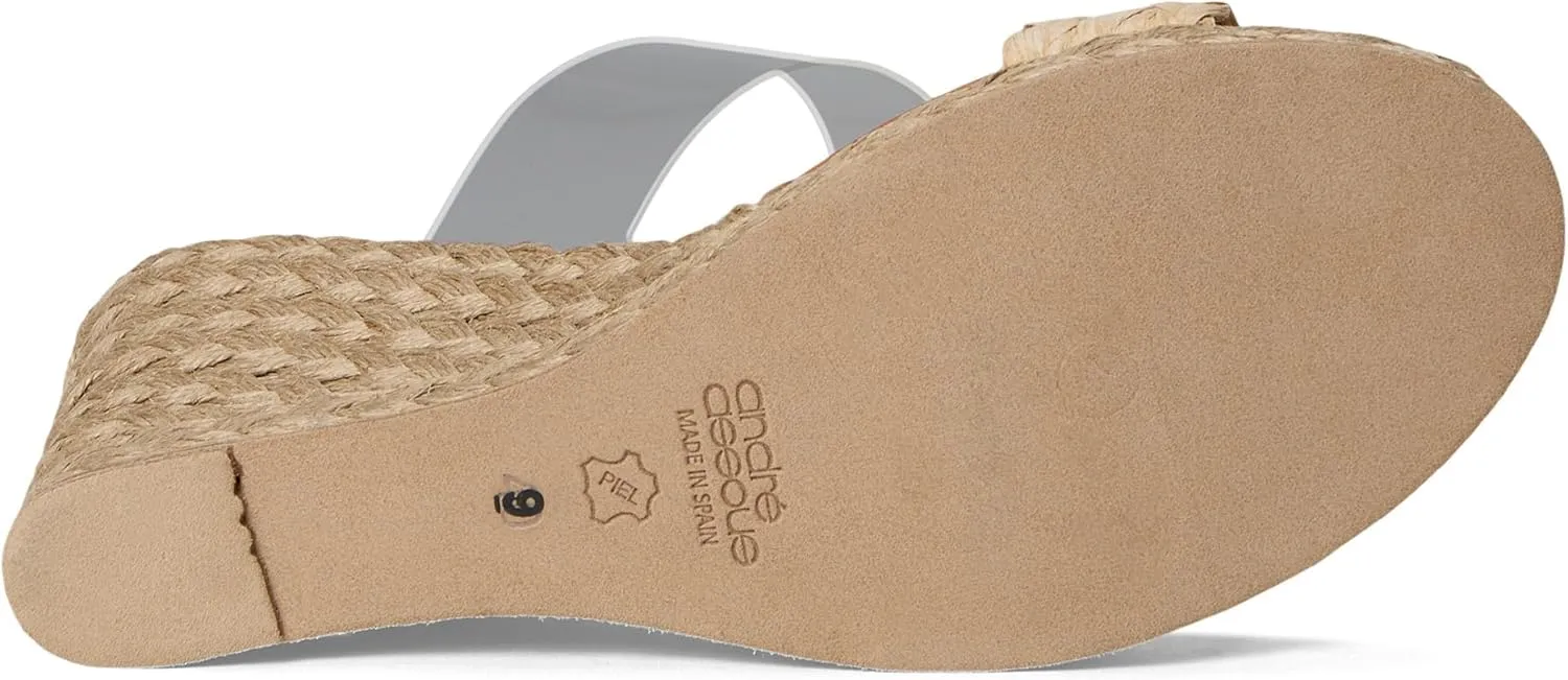 André Assous Women's Anfisa Raffia Wedge Sandal