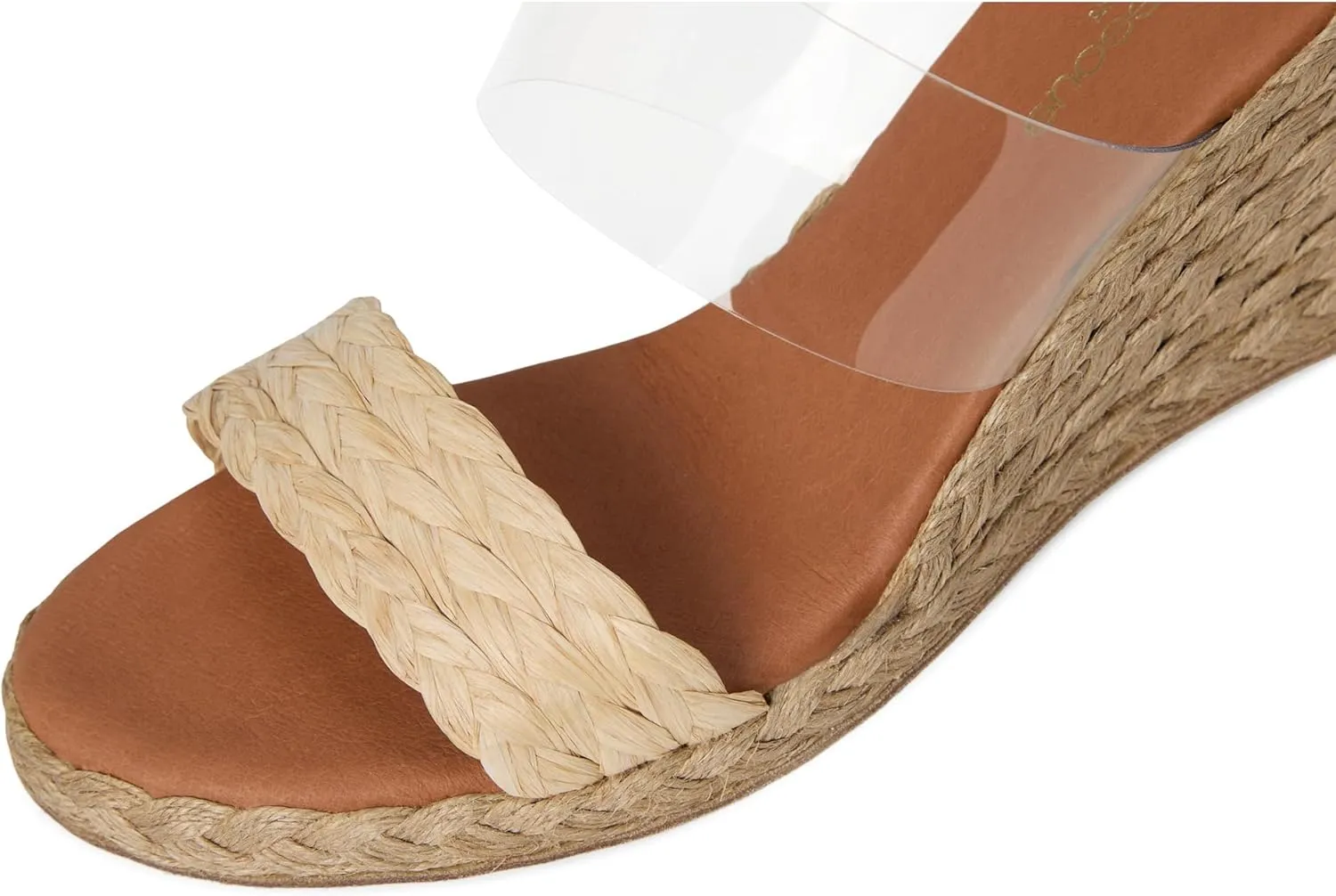 André Assous Women's Anfisa Raffia Wedge Sandal