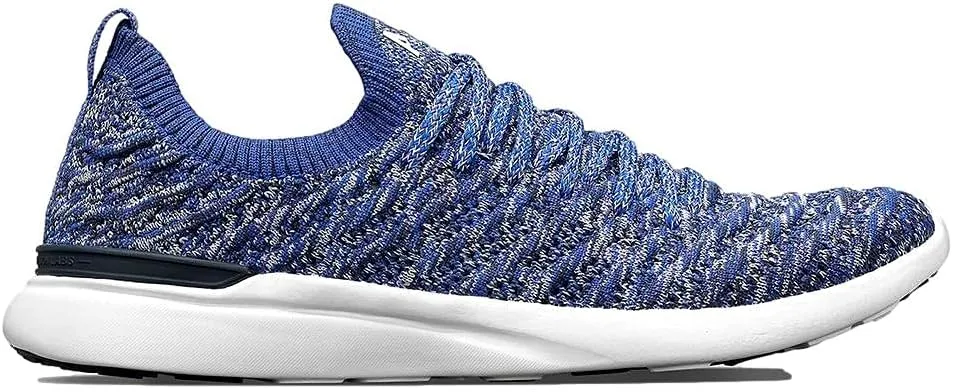 APL: Athletic Propulsion Labs Women's Techloom Wave Sneaker, Midnight/Cobalt/Melange, 8