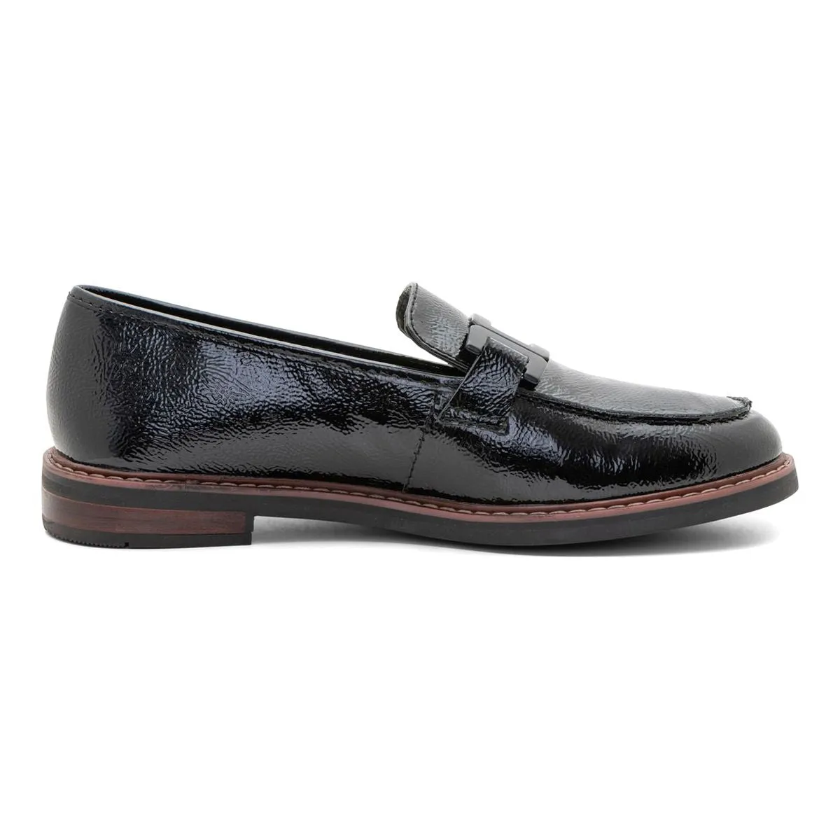 Ara Katsura Loafer in Black Patent