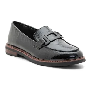 Ara Katsura Loafer in Black Patent