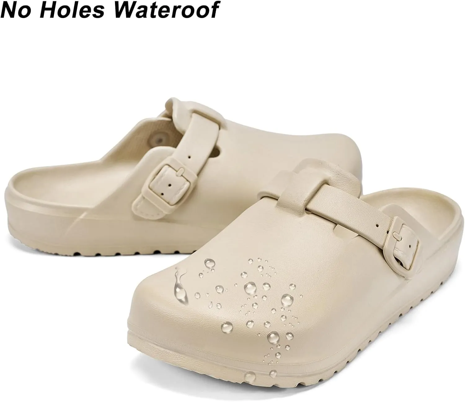Arch Support Work Clogs Slip Resistant Orthopedic Shoes for Chef Nurse Garden Comfortable, Slip-On Cushion Slide Sandals