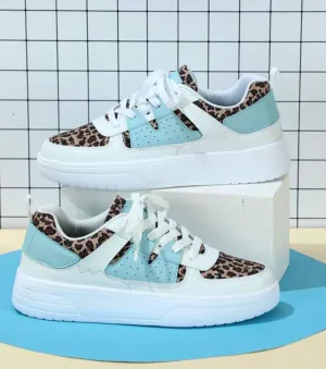 aufregenden Soft Damen Modische On-time delivery Prints Sophie Limited supply Leopardenmuster und – Sneaker mit Sneaks für