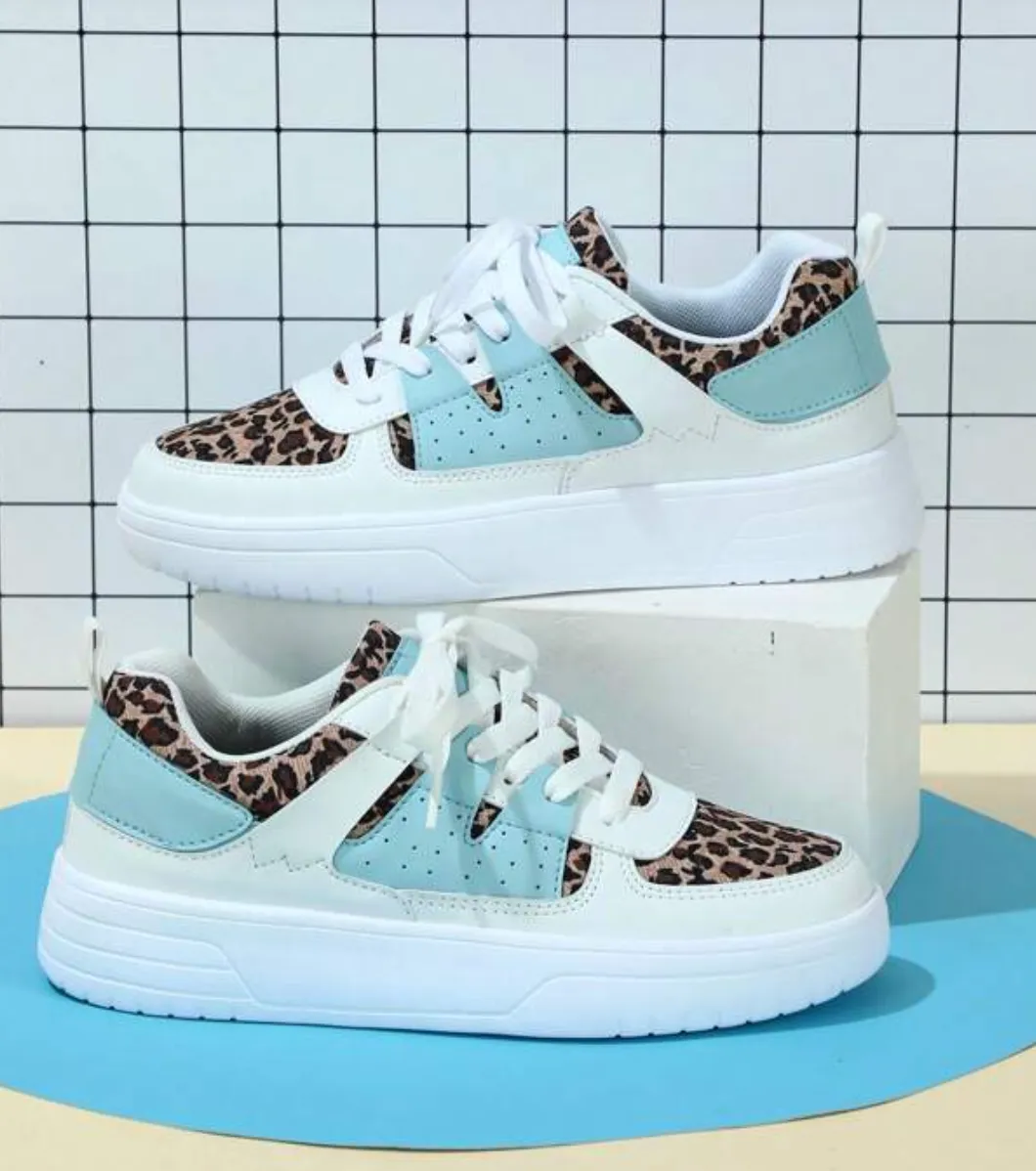 aufregenden Soft Damen Modische On-time delivery Prints Sophie Limited supply Leopardenmuster und – Sneaker mit Sneaks für