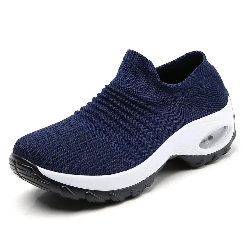 Aurora – Slip-On Platform Trainers
