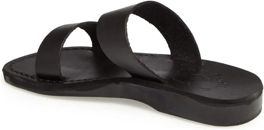 Aviv - Leather Wide Strap Sandal - Womens Sandals