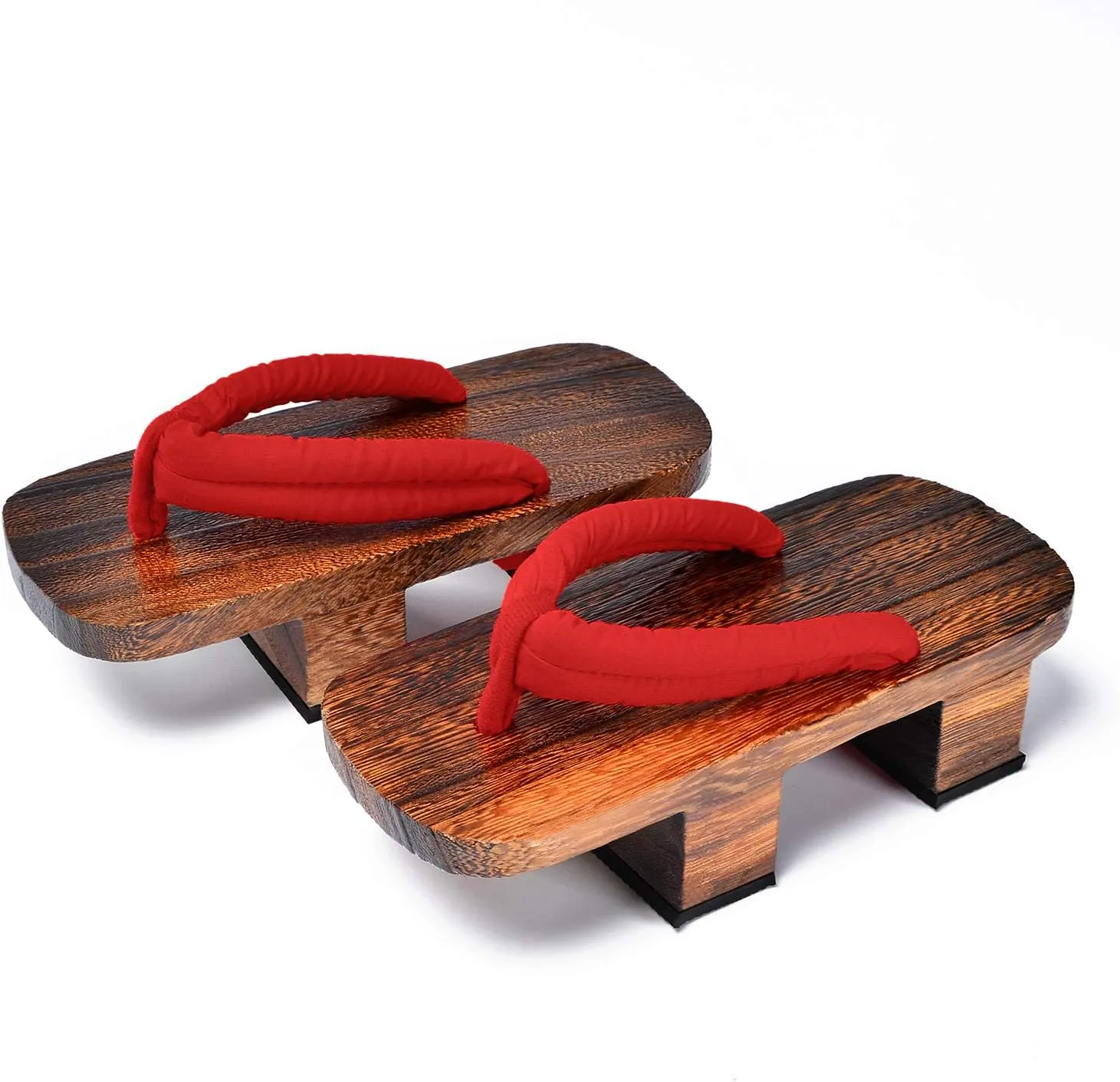 Azumasun Japanese Wooden Clogs with Tabi Socks For Men Women