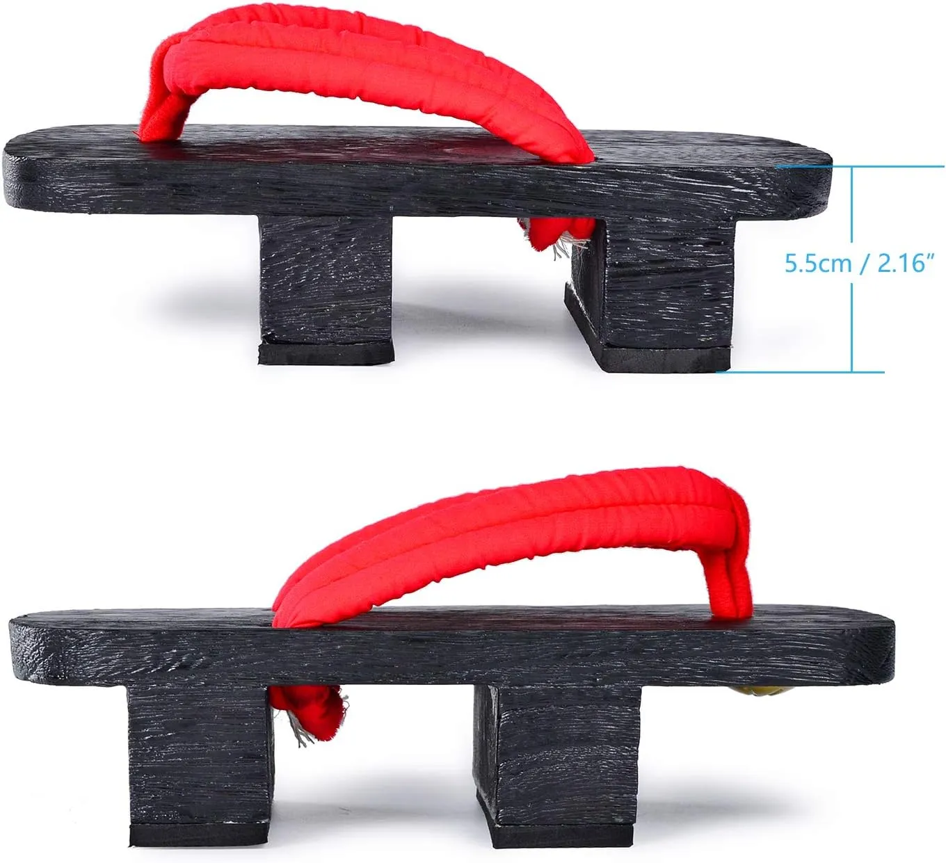 Azumasun Japanese Wooden Clogs with Tabi Socks For Men Women
