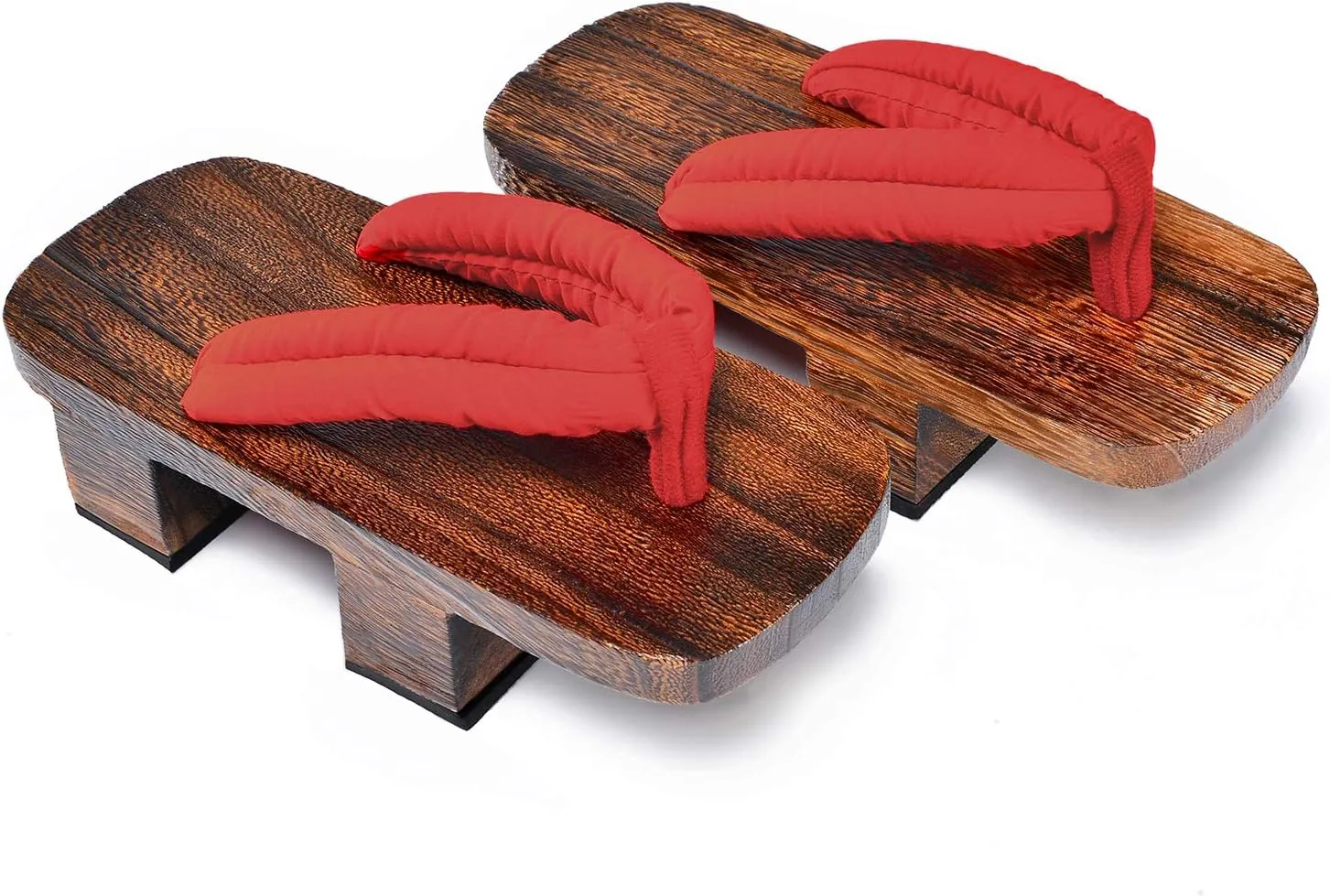Azumasun Japanese Wooden Clogs with Tabi Socks For Men Women