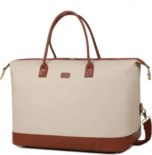 Baosha Vegan Leather Women Travel Weekender Bag Carry on Overnight Bag Large Hospital bag Stylish HB-14