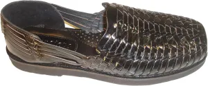 Barclay Men's Hand Woven Leather Huarache Sandal for All-Day Comfort
