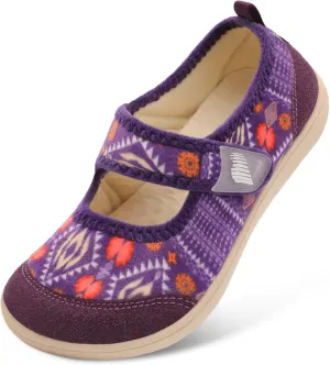 BARERUN Womens Slippers Wide Diabetic Shoes for Women Adjustable House Slippers Swollen Bunions Neuropathy House Shoes Stable Non Slip Barefoot Walking Shoes Indoor Outdoor