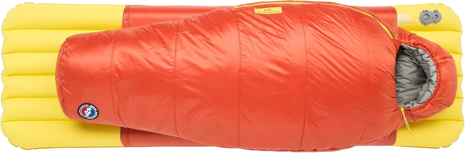 Big Agnes 20-Degree Youth Sleeping Bag, Little Red (Kids)