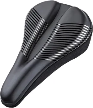 Bike Seat Cushion for Merida Scultura Team Disc Scultura V Team Speeder Speeder 100, Memory Foam & Gel Padded Cover Bicycle Seat for Men Women Shock-Absorbing Comfort Bike Seat Pad,A