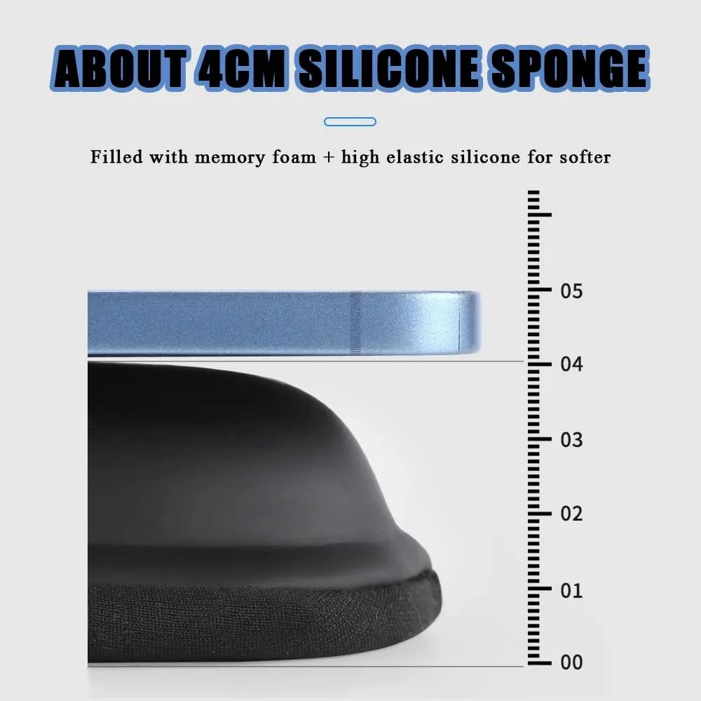 Bike Seat Cushion for Specialized Tarmac SL3 Tarmac SL6 Tarmac SL7 Tarmac SL8 Tarmac Sport, Memory Foam & Gel Padded Cover Bicycle Seat for Men Women Shock-Absorbing Comfort Bike Seat Pad,B
