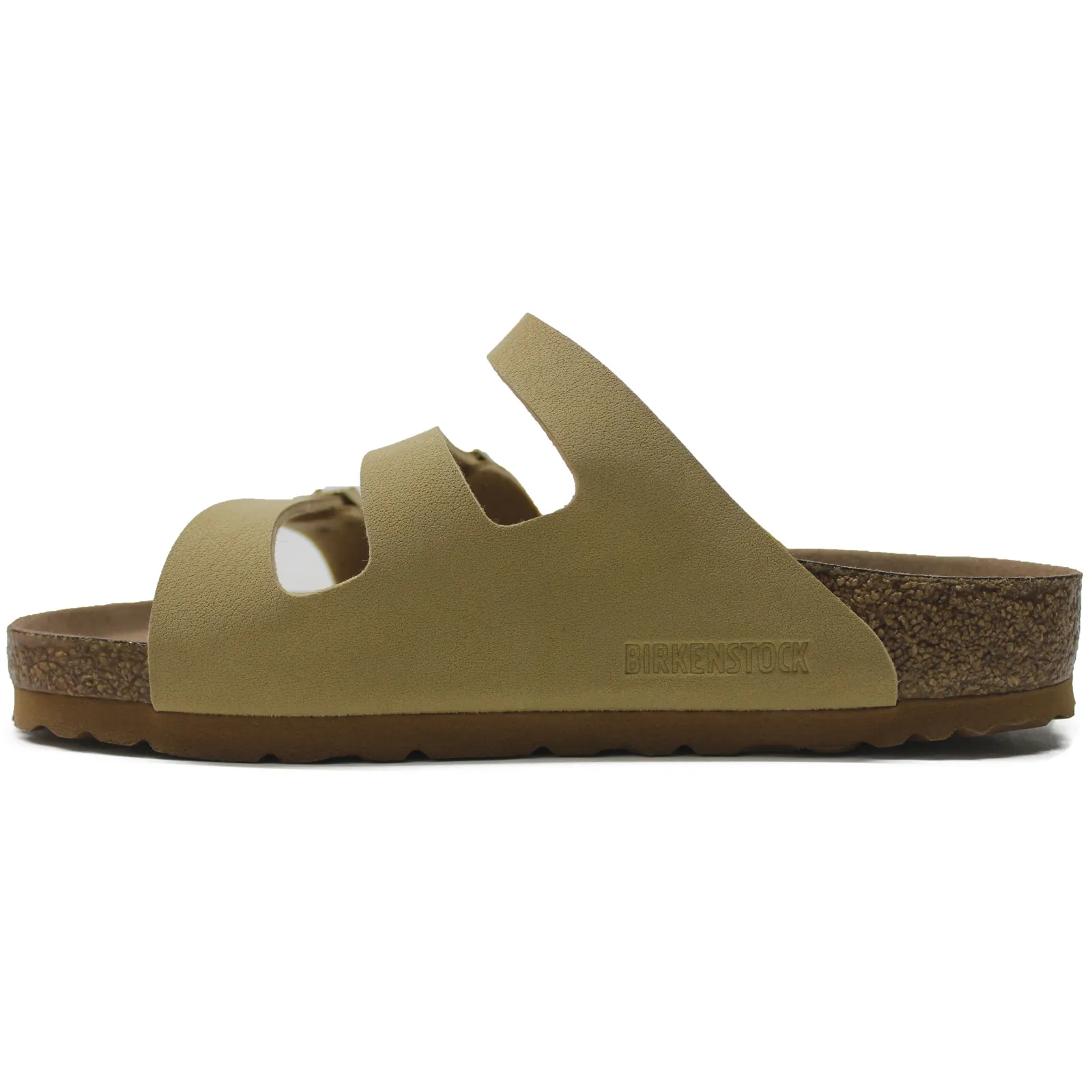 Birkenstock Florida Fresh Birko-Flor Oiled Nubuck Leather Unisex Slide Sandals