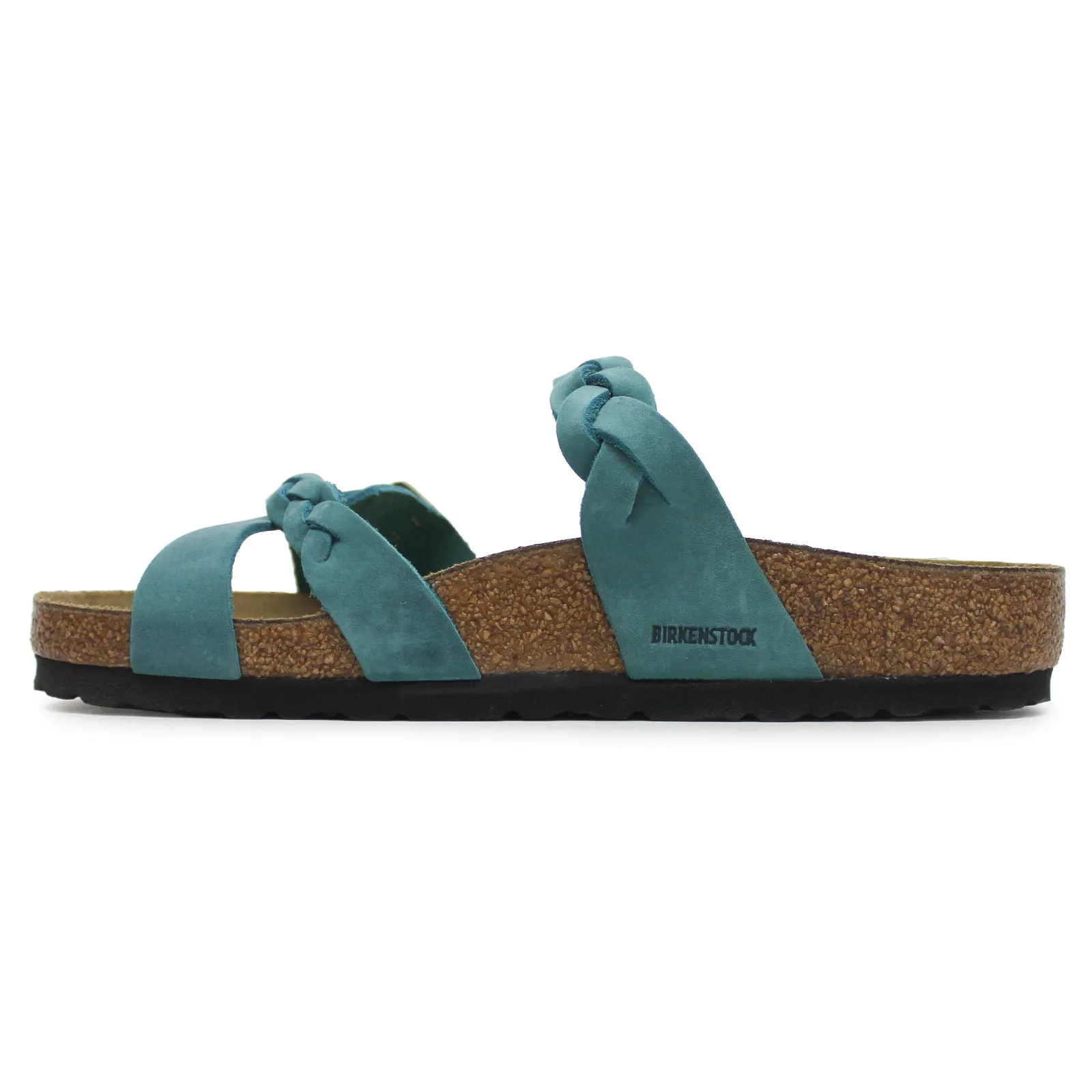 Birkenstock Franca Braided Oiled Leather Unisex Slip On Sandals