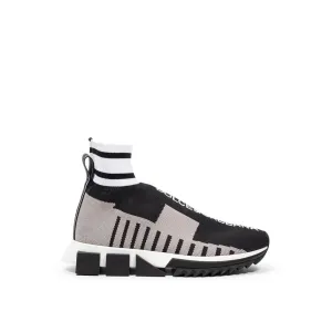 Black Fabric Sneaker