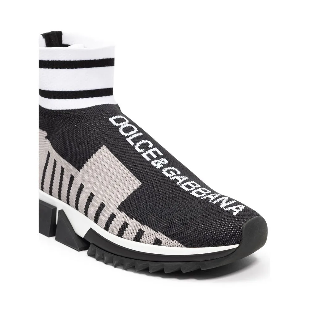 Black Fabric Sneaker