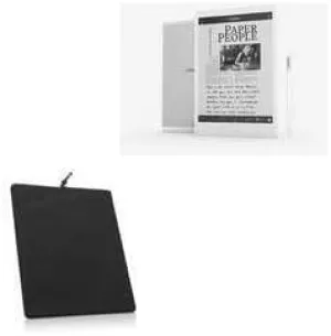BoxWave Case Compatible with Remarkable Paper Tablet (1st Gen) - Velvet Pouch, Soft Velour Fabric Bag Sleeve with Drawstring - Jet Black