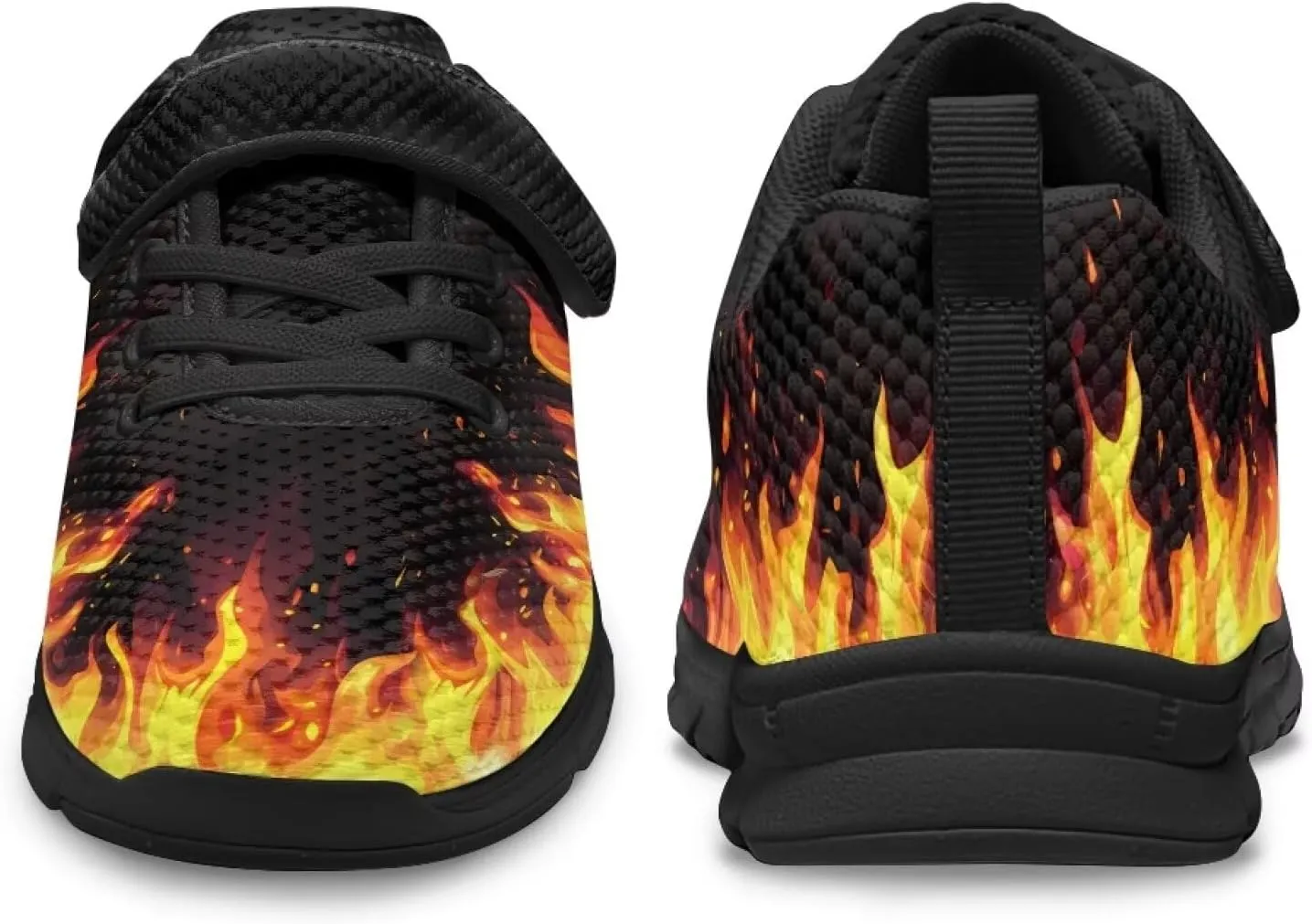 Boys Running Shoes Non-Slip Girls Slip On Shoes Lightweight Comfortable