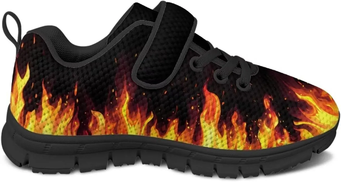 Boys Running Shoes Non-Slip Girls Slip On Shoes Lightweight Comfortable