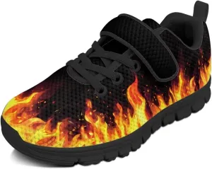 Boys Running Shoes Non-Slip Girls Slip On Shoes Lightweight Comfortable