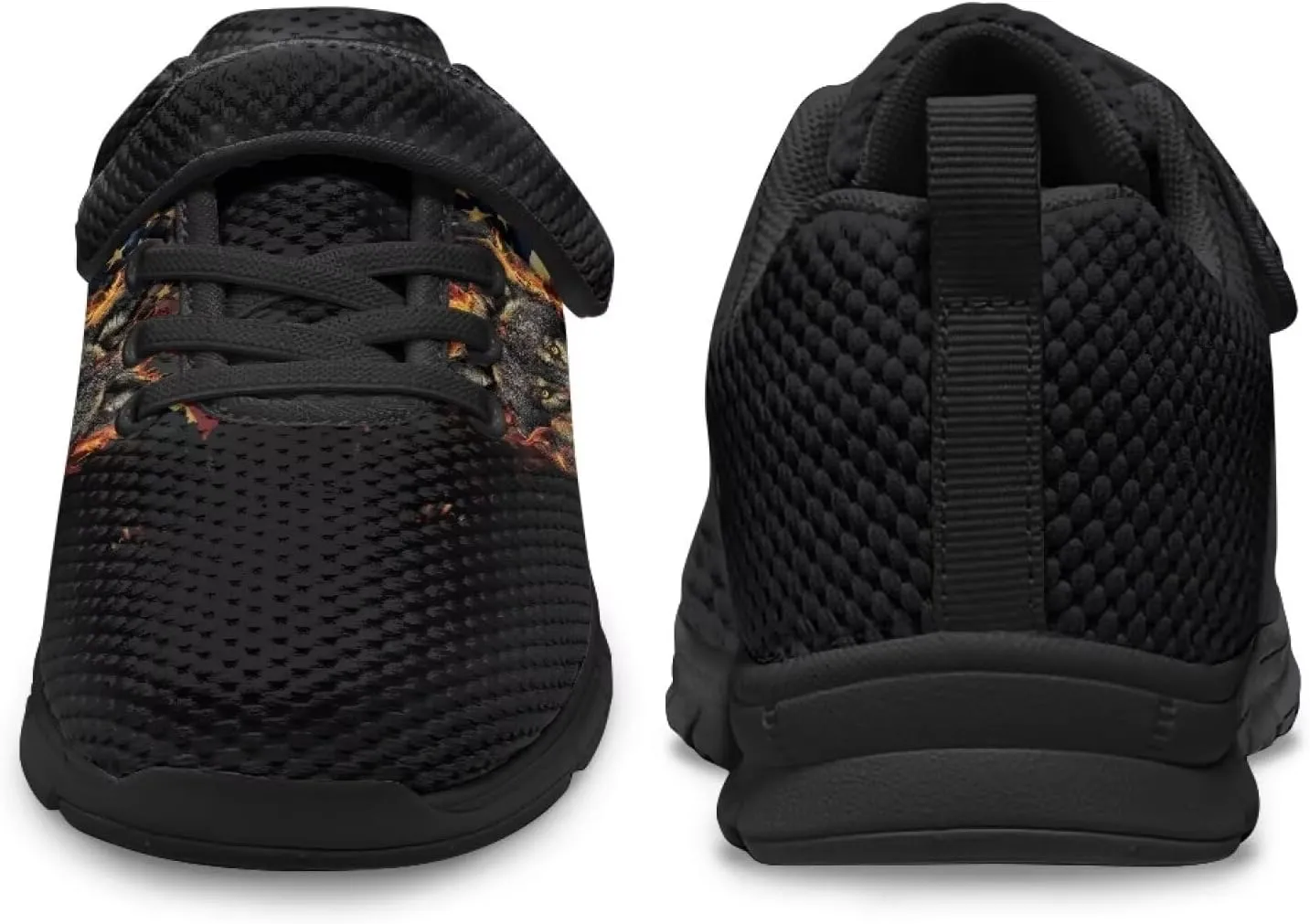 Boys Tennis Shoes Cute Animal Sneakers for Kids Slip On School Shoes