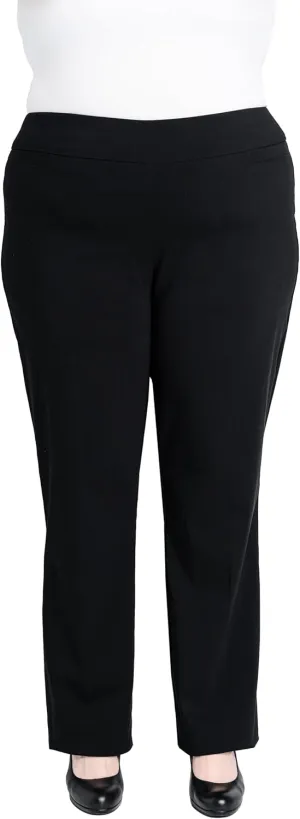 Briggs New York Women's Plus Size Super Stretch Millennium Barely Boot Pull on Pant