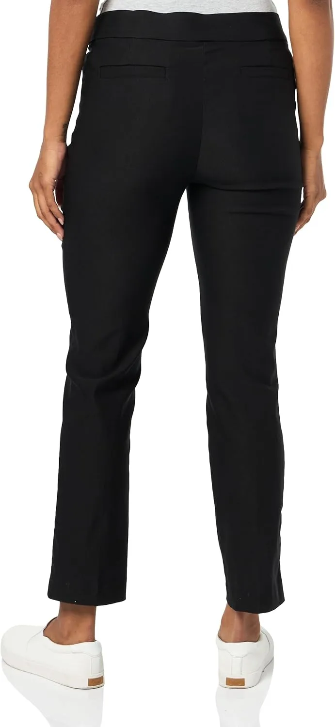 Briggs New York Women's Pull on Magic Pant, Black, 18