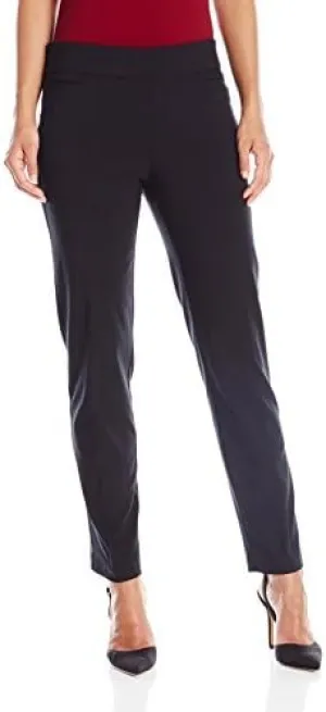 Briggs New York Women's Super Stretch Millennium Welt Pocket Pull on Career Pant