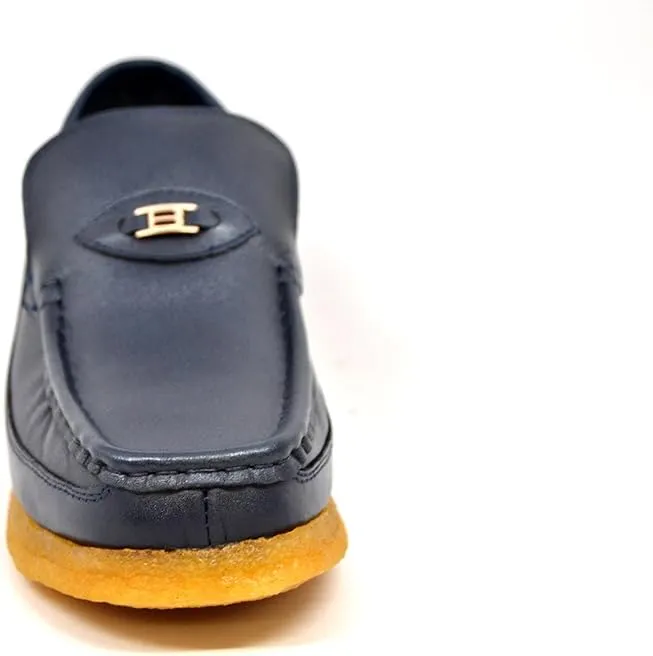 British Collection Power 1 Leather Slip On Shoes [777-20 - 777-24]