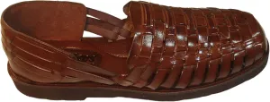 Broadbay Men's Hand Woven Leather Huarache Sandal for All-Day Comfort