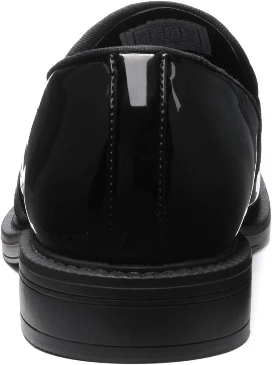 Bruno Marc Men's Dress Tuxedo Shoe Slip-on Classic Patent Leather Loafers