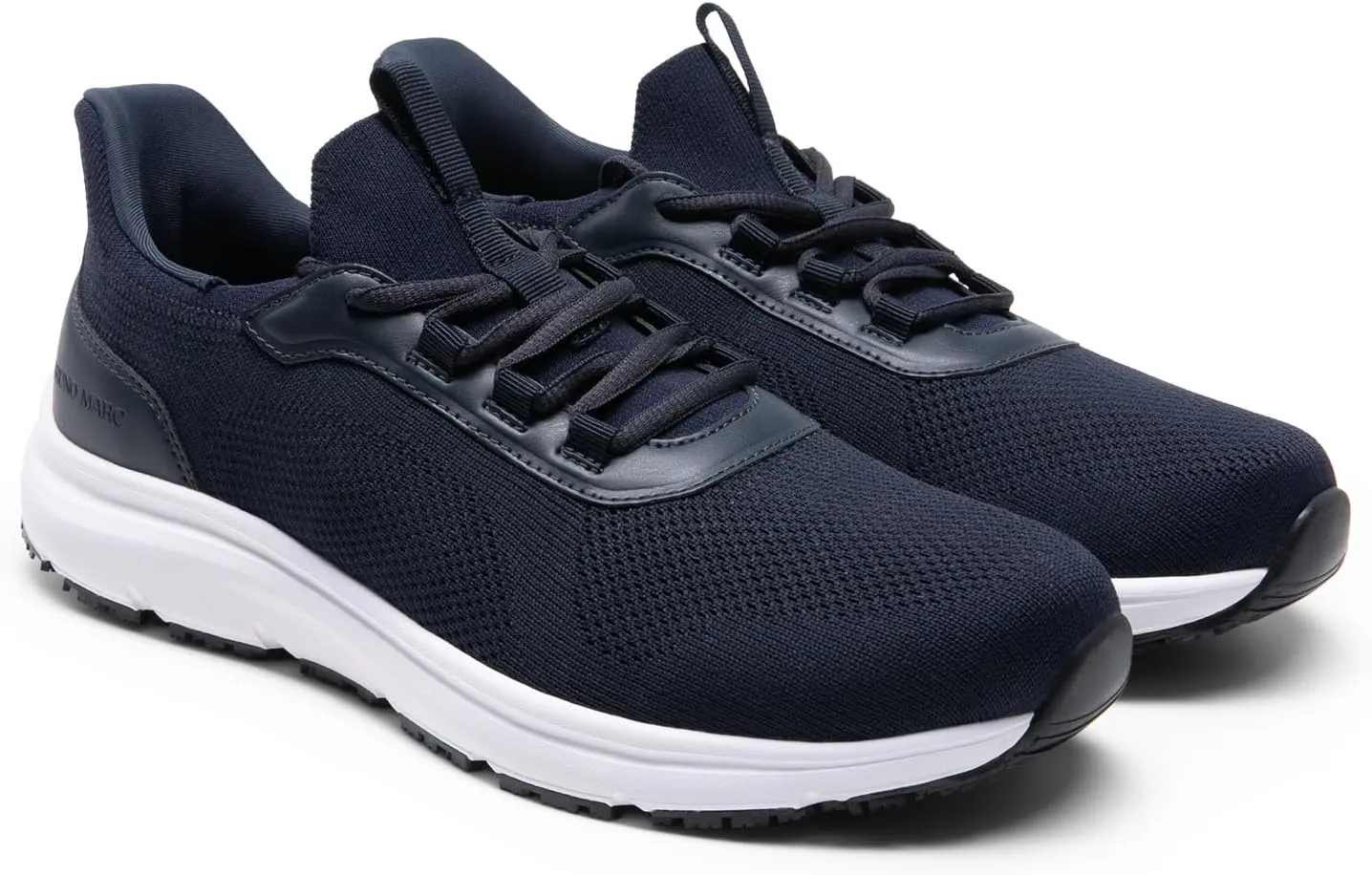 Bruno Marc Men's Hands Free Non Slip Work Shoes, Water Resistance Restaurant Slip on Food Service Sneakers