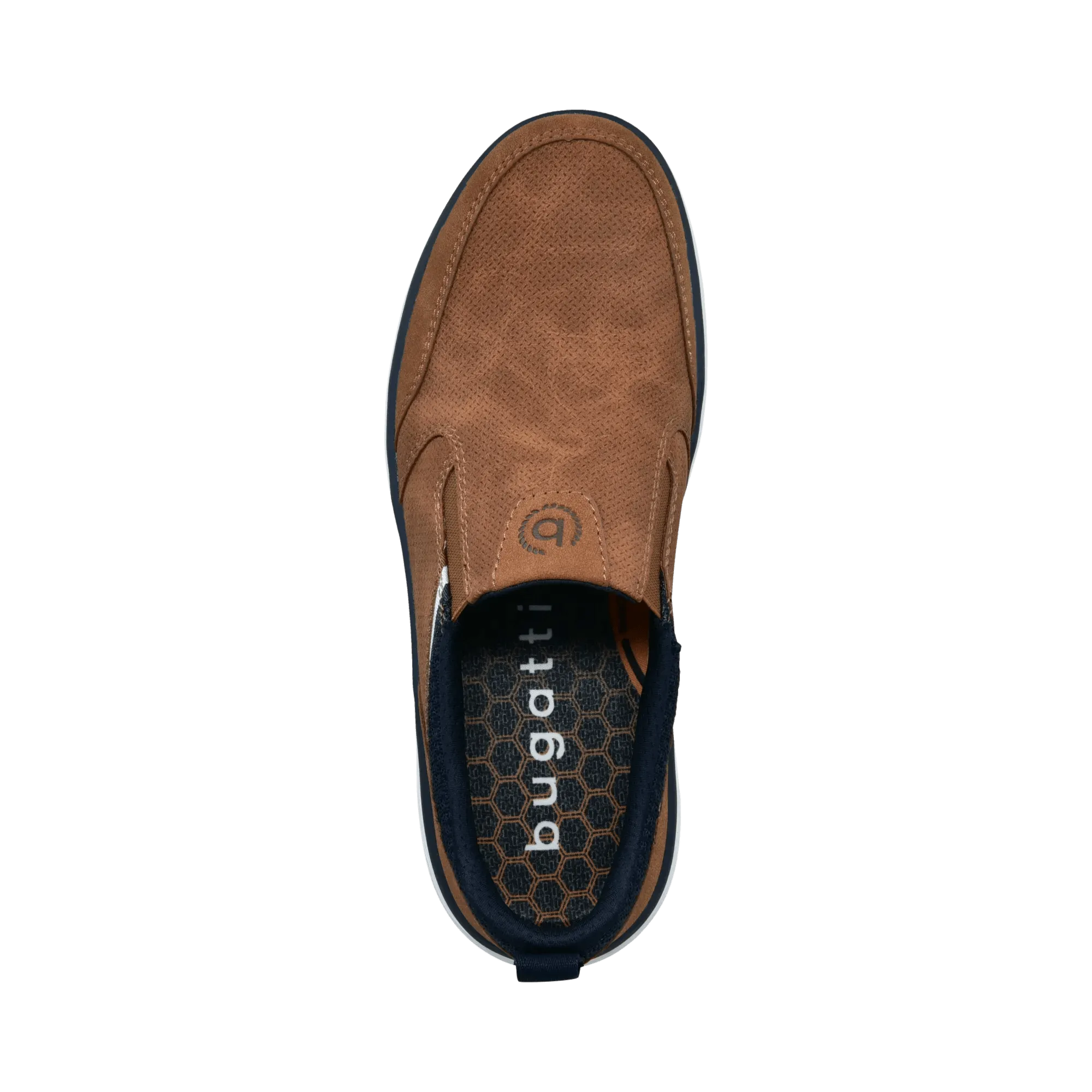 Bugatti Cognac Slip On|321ASE6263