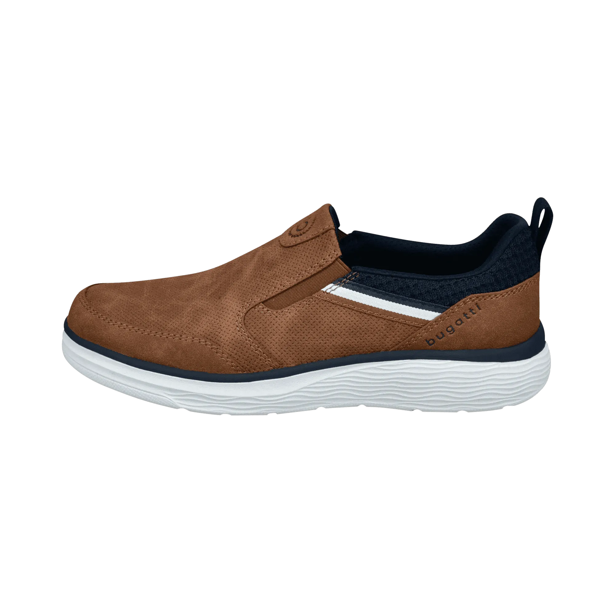 Bugatti Cognac Slip On|321ASE6263